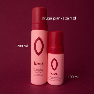 Zestaw pianka myjąca 200 ml + pianka myjąca 100 ml