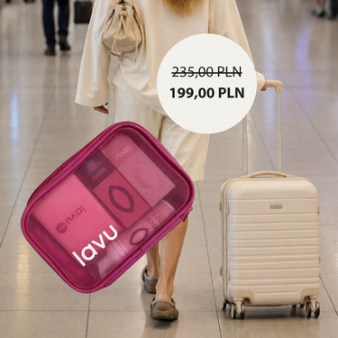 City break - zestaw lavu w kosmetyczce