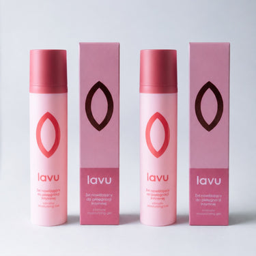 Zestaw 2 x żel nawilżający 100 ml, po kąpieli do pielegnacji intymnej