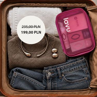City break - zestaw travel size lavu w kosmetyczce